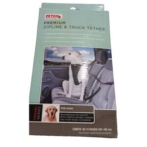 Petco Premium Zipline and Truck Tether Flexibility Securing Length 40-72 Inches